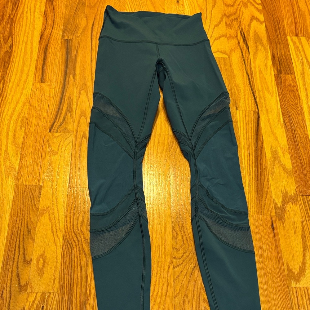 Lululemon Athletica Deep Teal Leggings